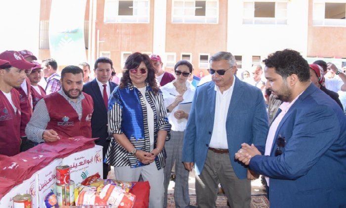 انطلاق قافلة شاملة لدعم التنمية في حي شرق الإسكندرية بحضور رسمي
