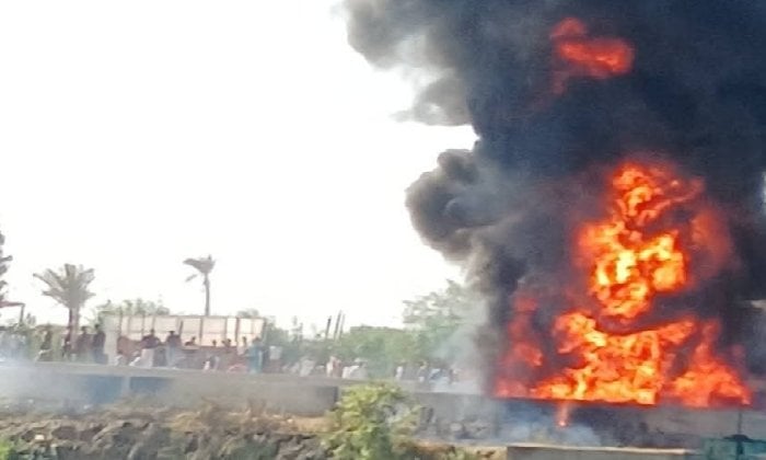 حريق في شاحنة واكتشاف طفل غريق في الشرقية