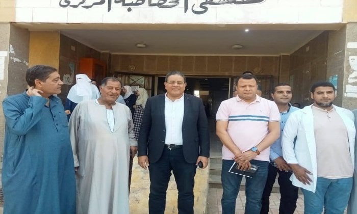 زيارة تفقدية لمدير الصحة في مستشفى الخطاطبة المركزي