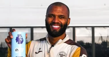 إيجور تياجو يتوج بلقب أفضل لاعب في الدوري الإنجليزي لشهر نوفمبر